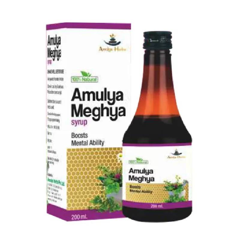 AMULYA MEGHYA SYRUP Boost Mental Ability
