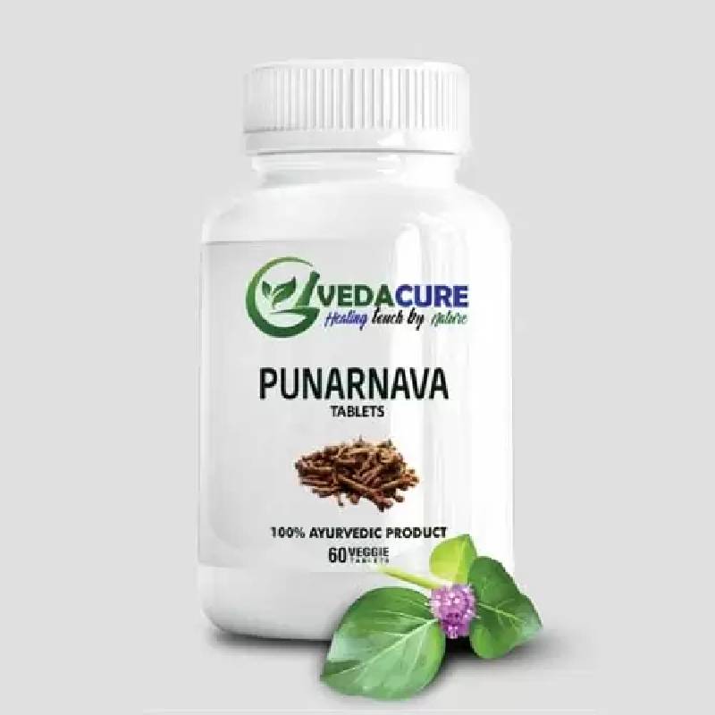 SHPL Punarnava Ayurvedic Tablets (60 CAPs) Natural Herbs