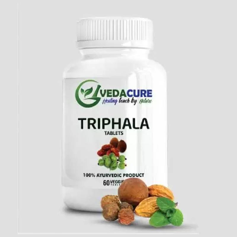 SHPL Triphala Ayurvedic Tablets (60 CAPs) – Antibiotic Herbs