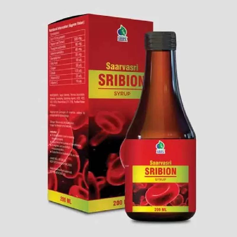 SHPL Sribion Syrup- Anaemia Care (200ml.)